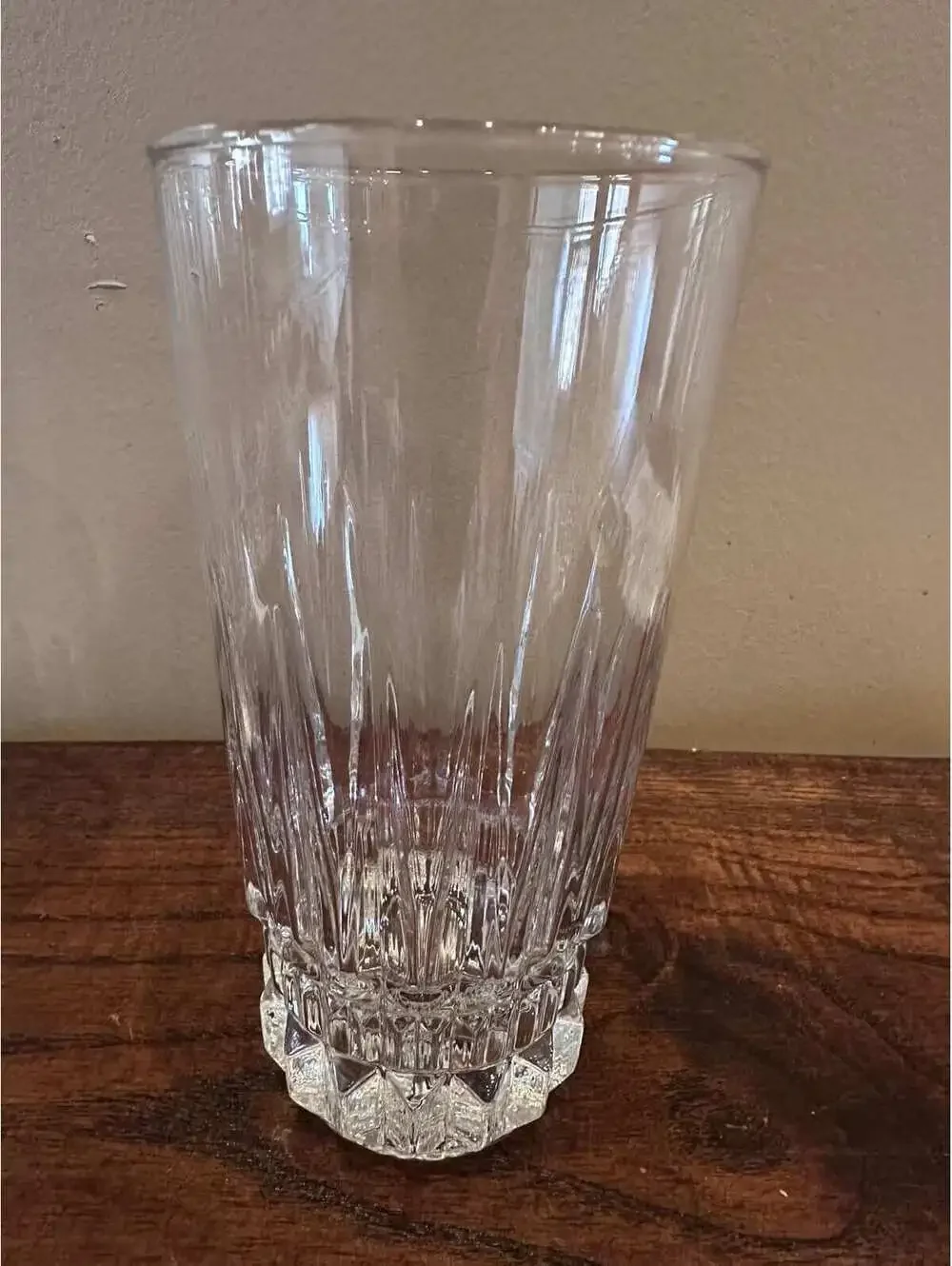 Cristal D'Arques-Durand Barcelona Tumblers: Vintage Water Glasses, Set of 6